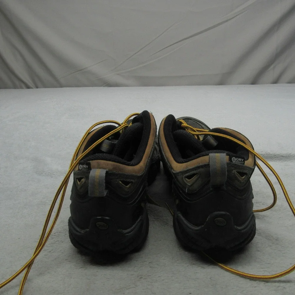 Oboz Men 11.5 Hiking Shoes Green Brown Low Top Walking Athletic Winter Gear‎